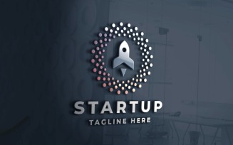 Startup Business Professional Logo Temp