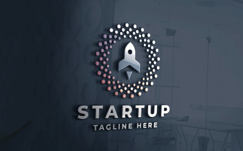 Startup Business Professional Logo Temp Logo Template
