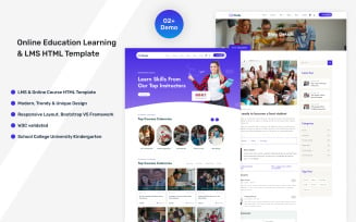 study-Online Education Learning & LMS HTML Template