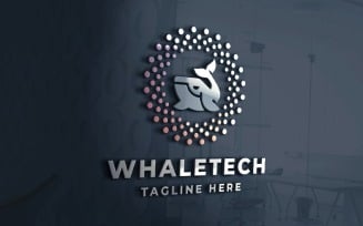 Whale Tech Pro Logo Template
