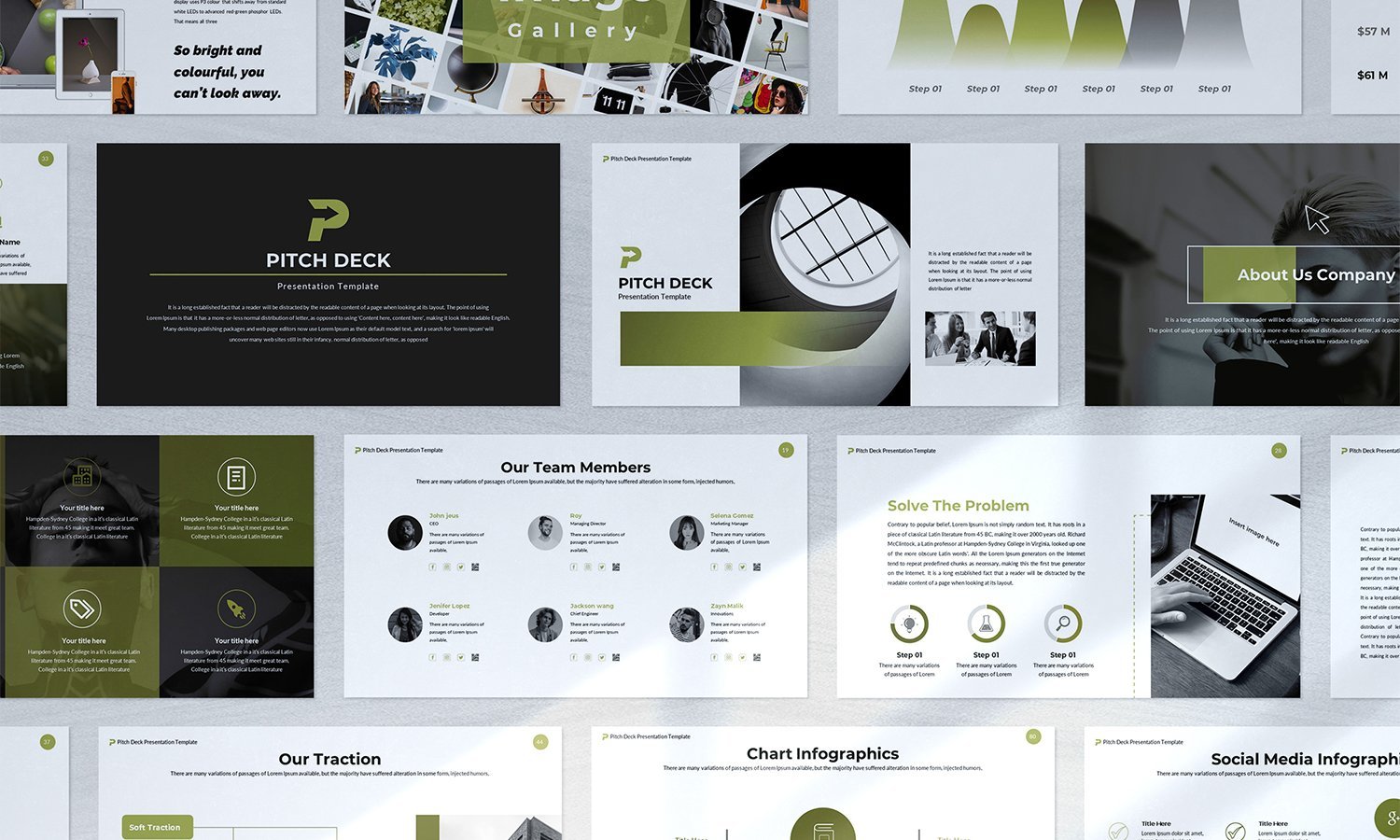 Template #396400 Template Powerpoint Webdesign Template - Logo template Preview