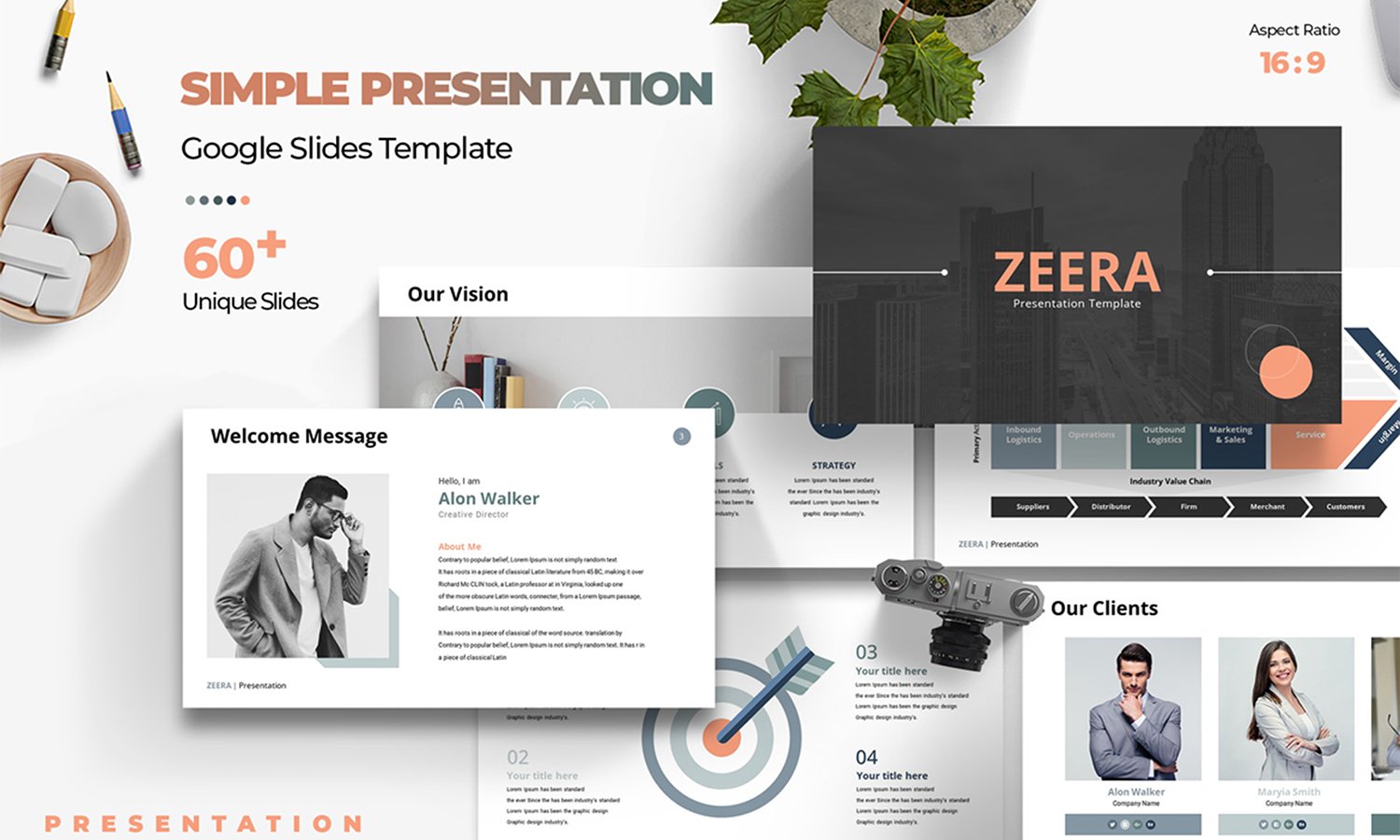 Kit Graphique #396409 Presentation Template Divers Modles Web - Logo template Preview