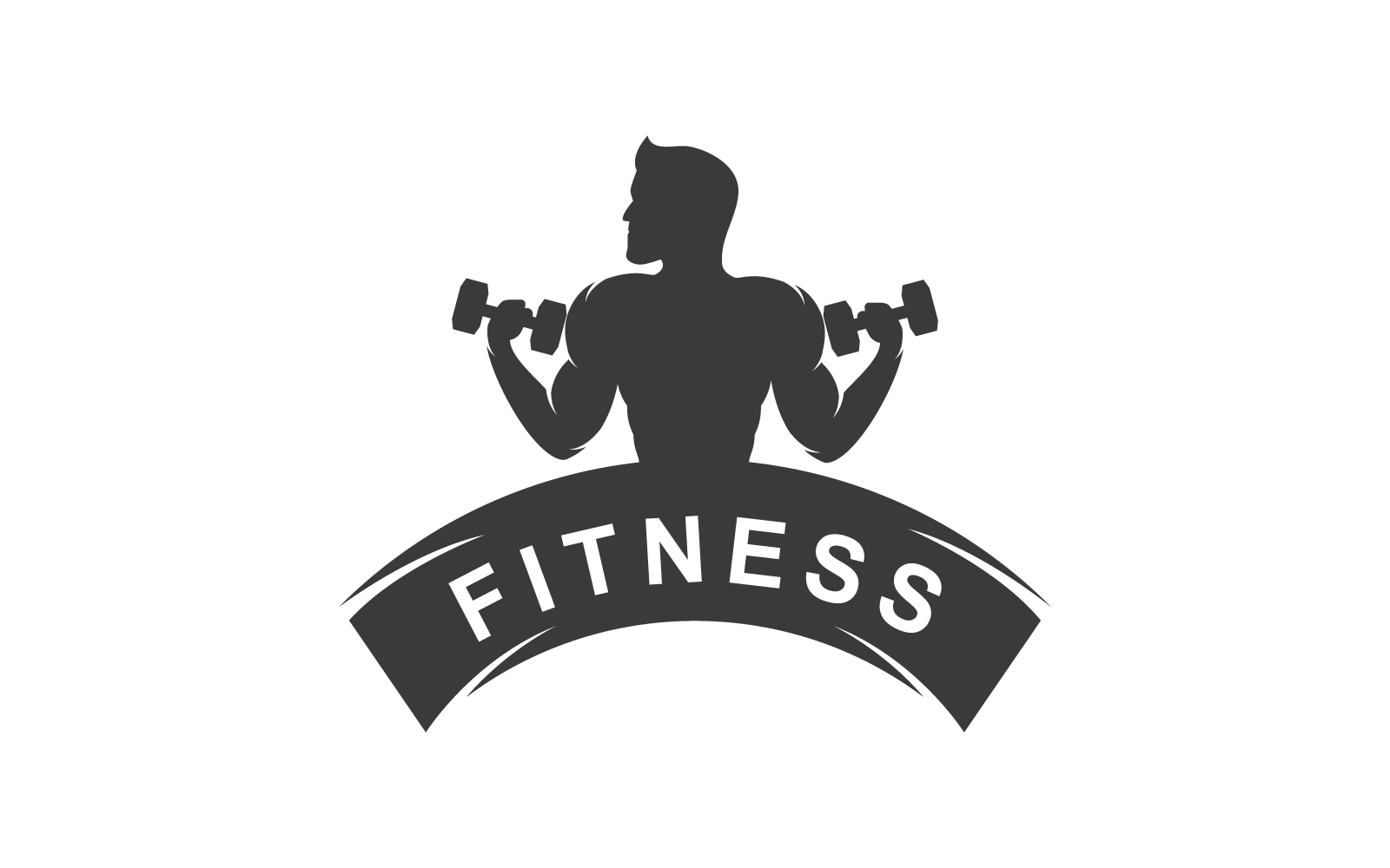 Design-Vorlage für Fitnessstudio-Logo-Symbol-Vektorillustration
