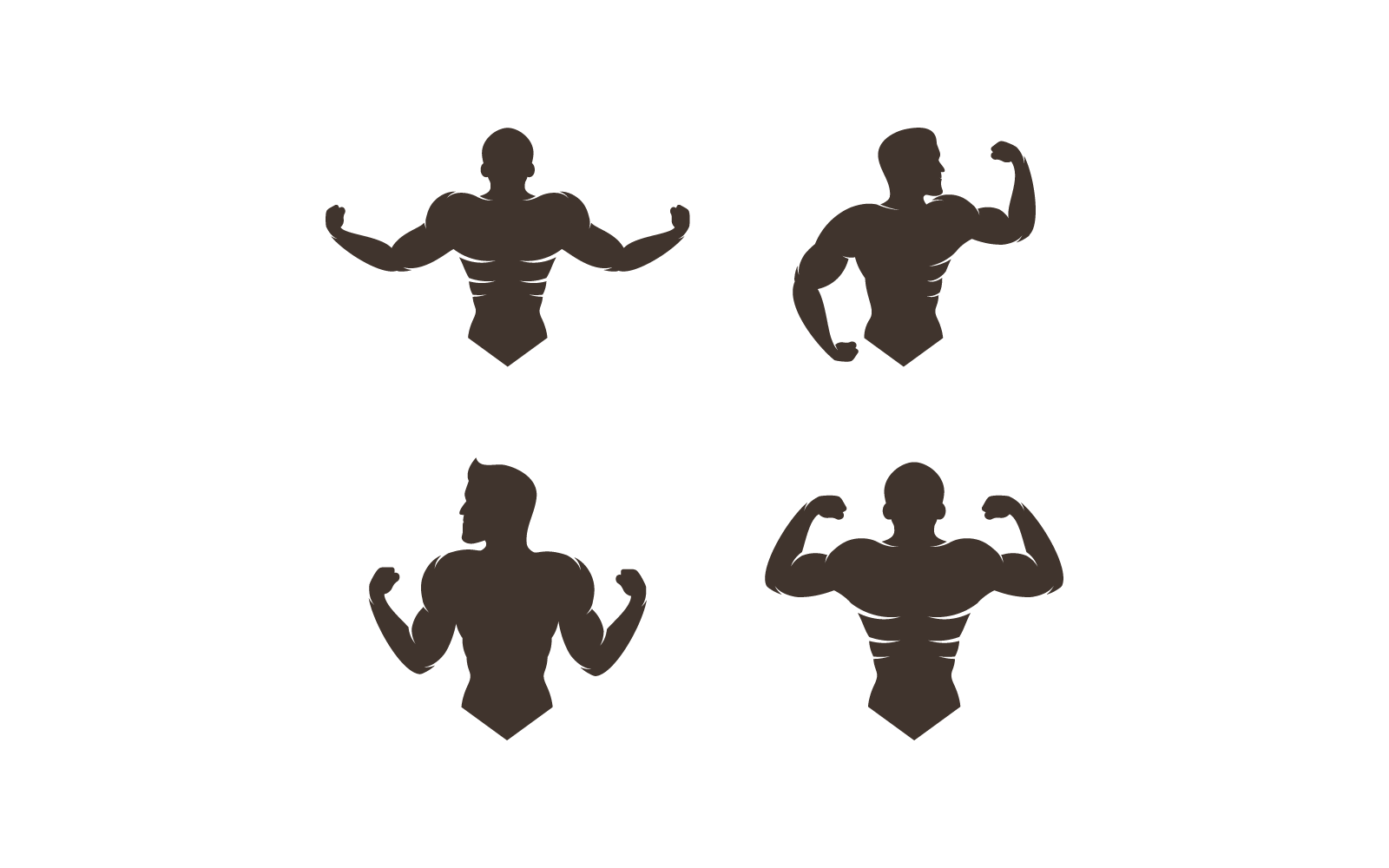 Gym logo illustration vector icon template