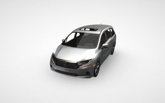 Honda Odyssey Elite: Exceptional 3D Model for Professional Visualization