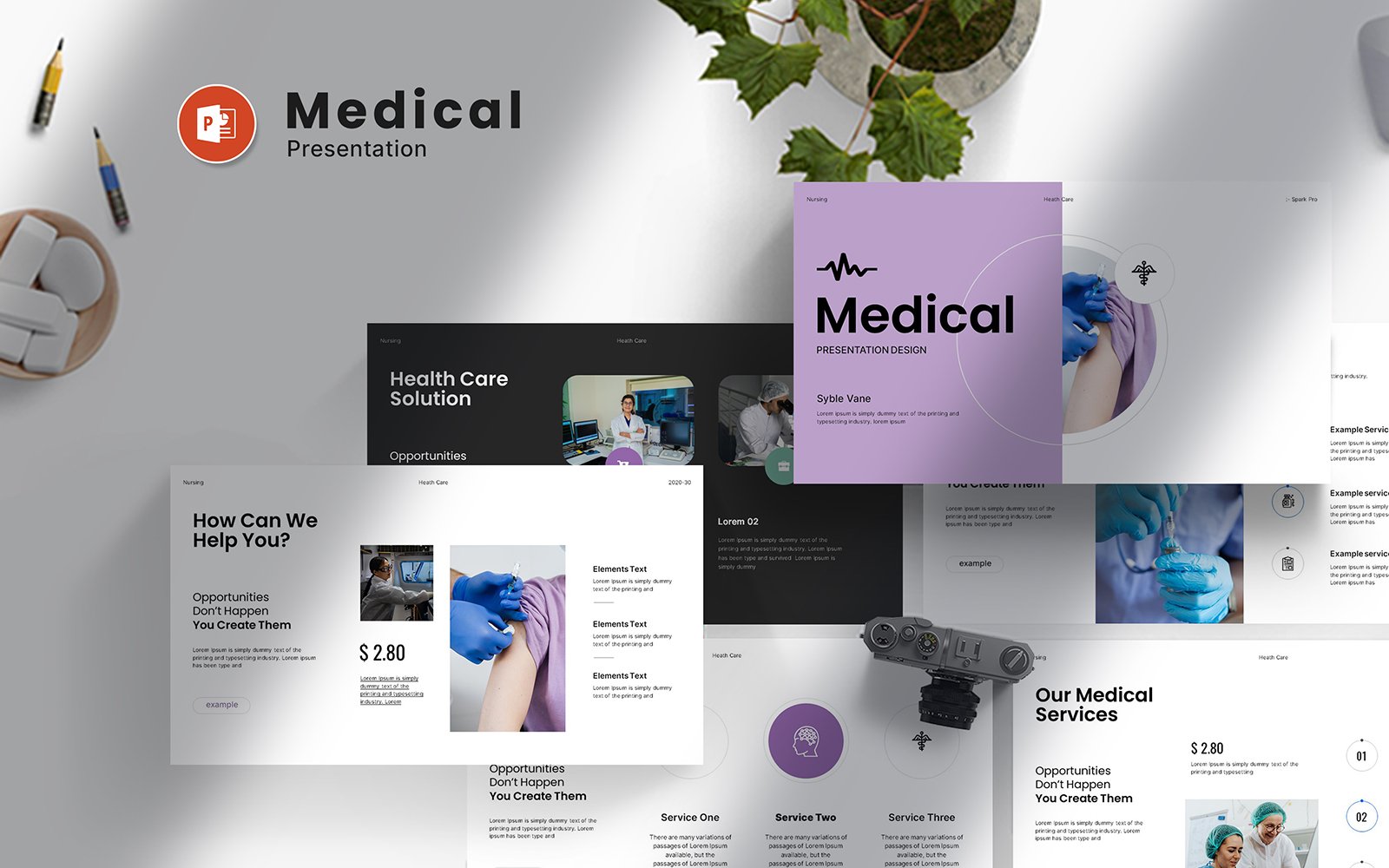 Kit Graphique #396916 Medical Presentation Divers Modles Web - Logo template Preview