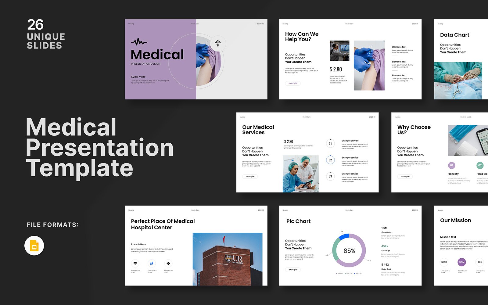 Kit Graphique #396918 Medical Presentation Divers Modles Web - Logo template Preview