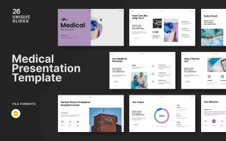Digital Medical Googleslide Presentation Template