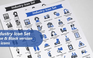 Industry Icon Set Template