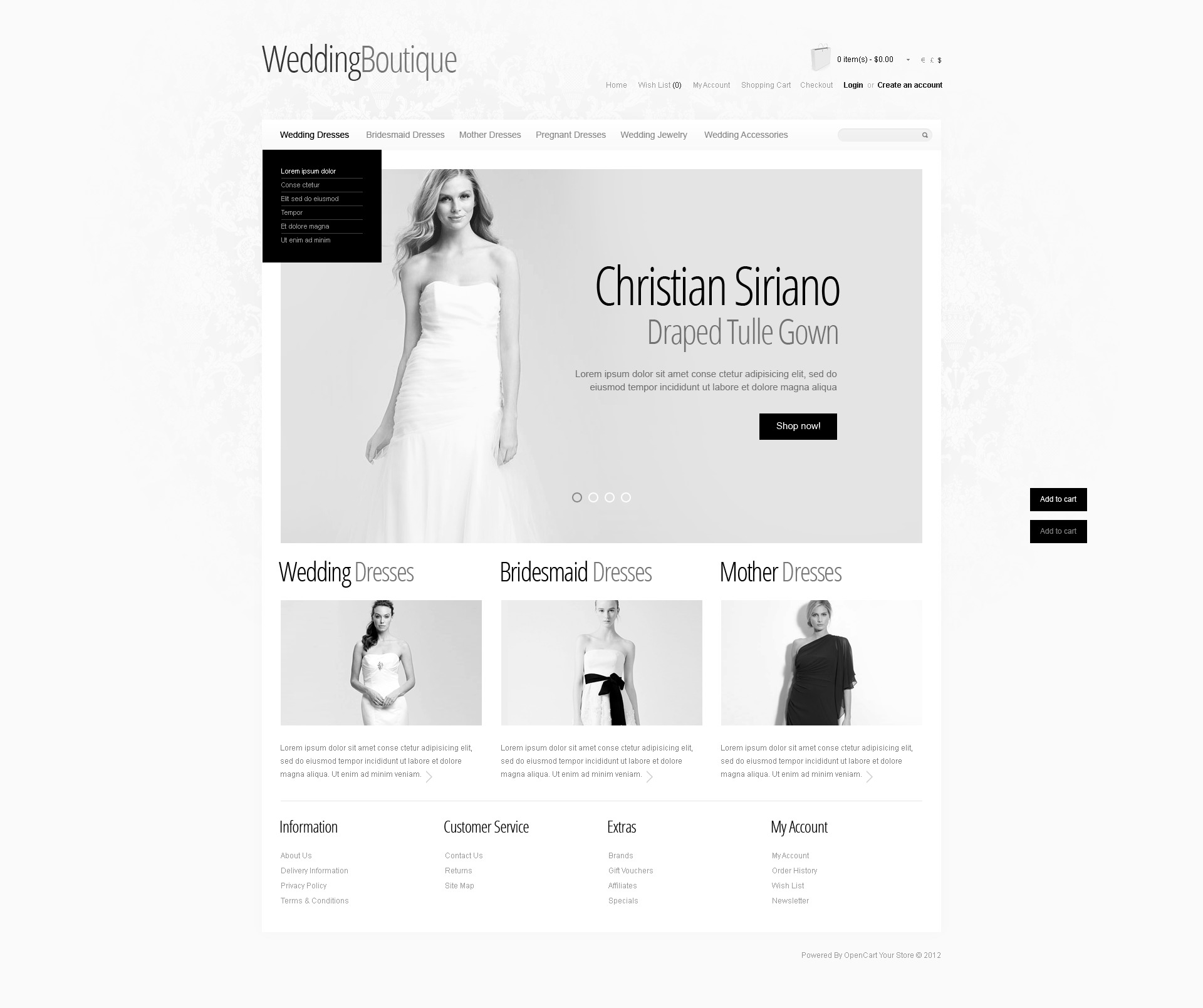 Wedding Boutique №39722 - скриншот