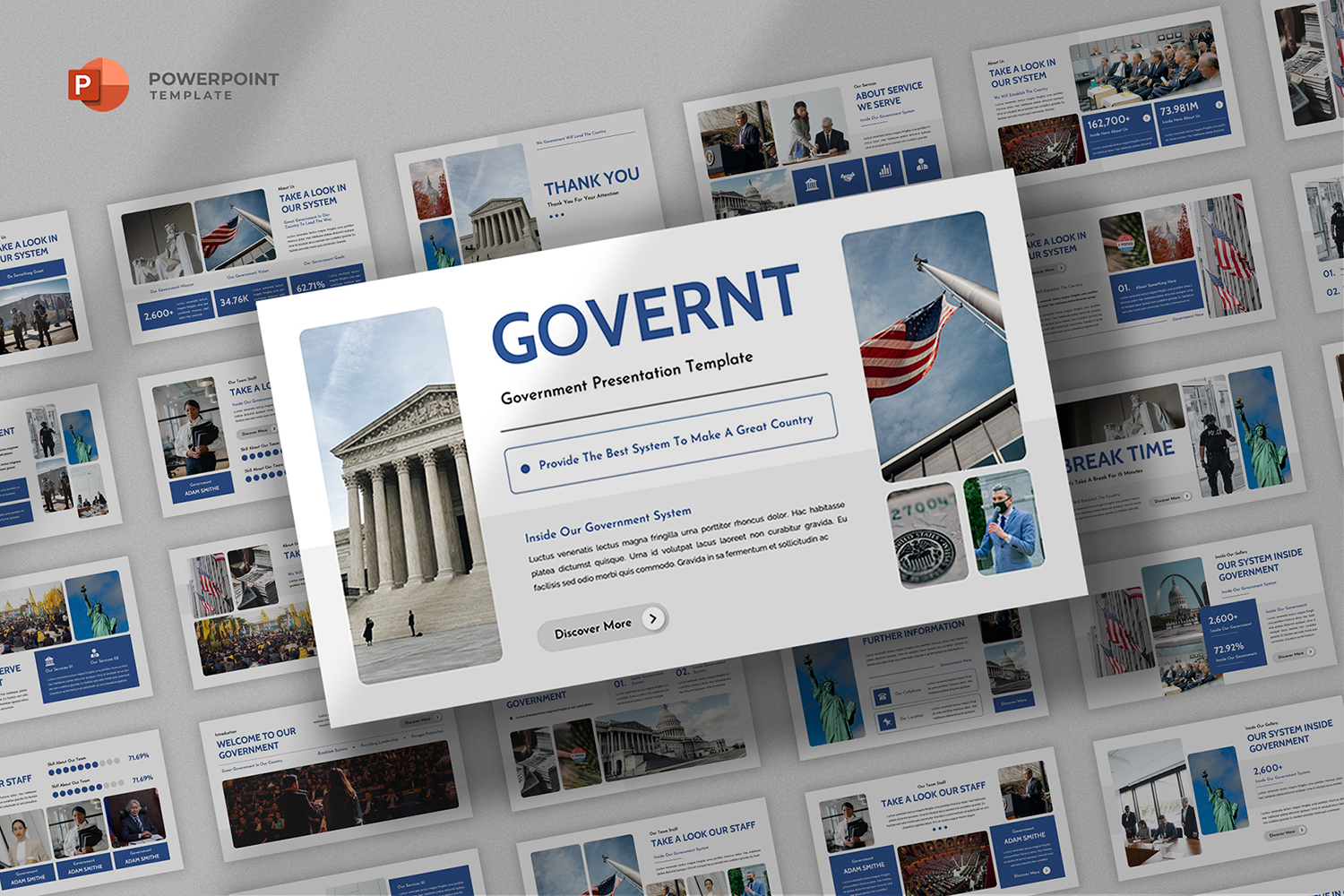Template #397027 Attorney Campaign Webdesign Template - Logo template Preview