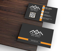 Business Card for Property Advisor - Corporate Identity Template