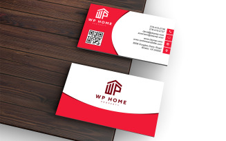 Business Card for Property Analyst - Corporate Identity - Visiting Card Template