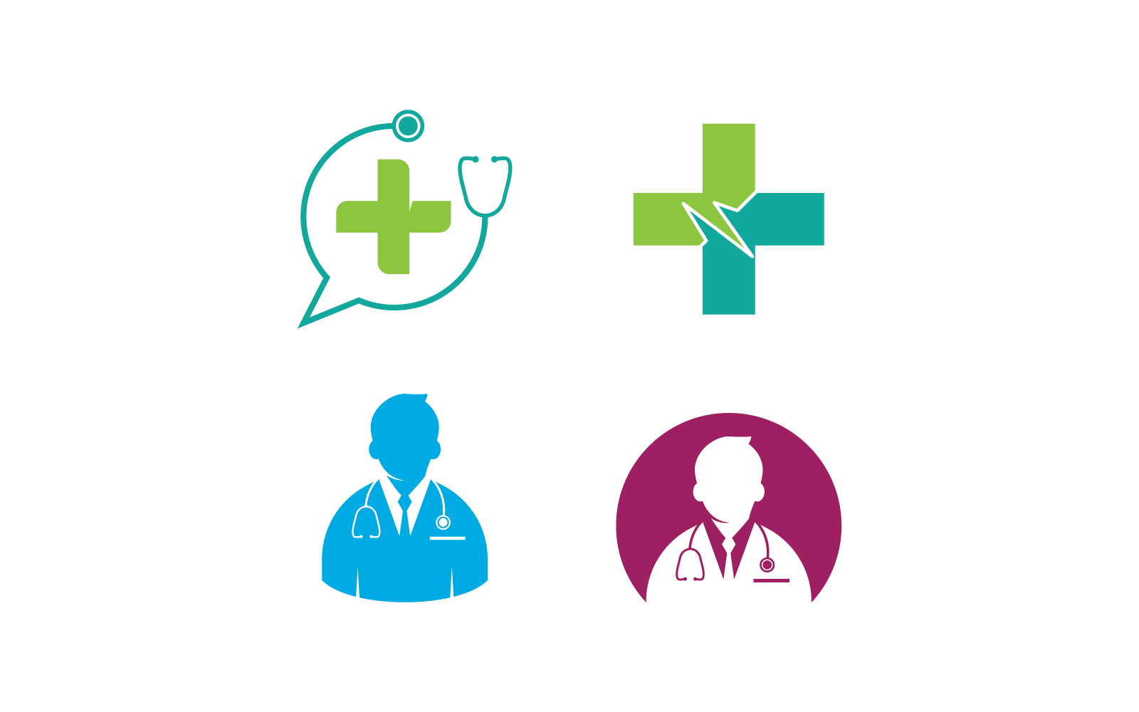 design of health workers,doctor illustration template