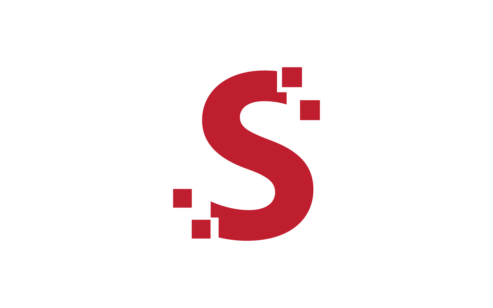 Modernes S-Initial-, Buchstaben- und Alphabetschrift-Logo-Vektordesign