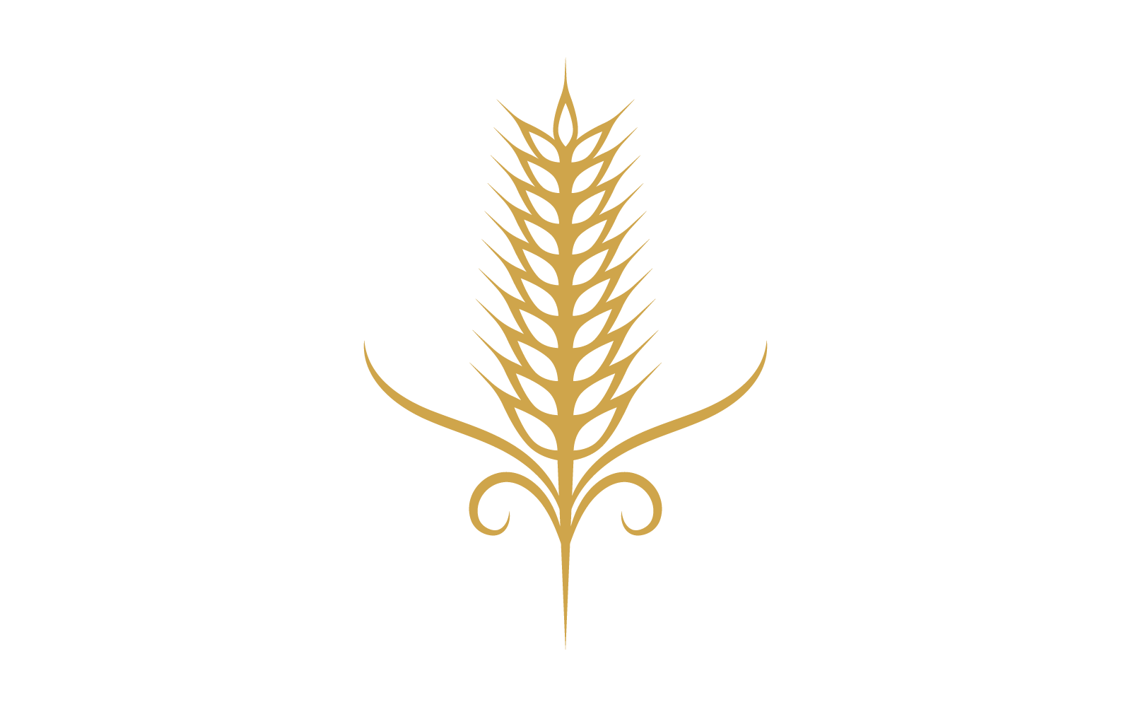 Wheat Logo template illustration vector design Logo Template