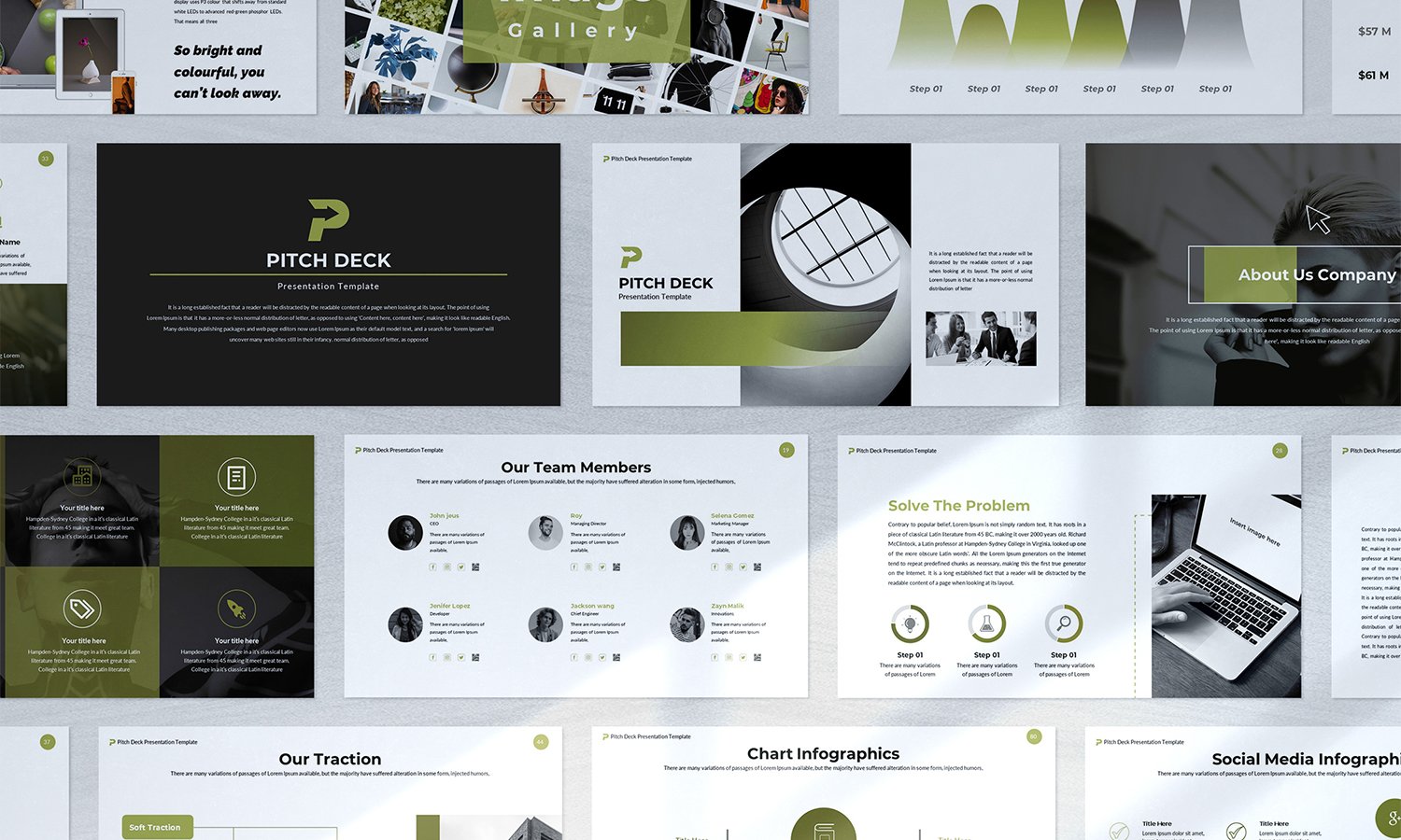 Kit Graphique #397156 Presentation Template Divers Modles Web - Logo template Preview