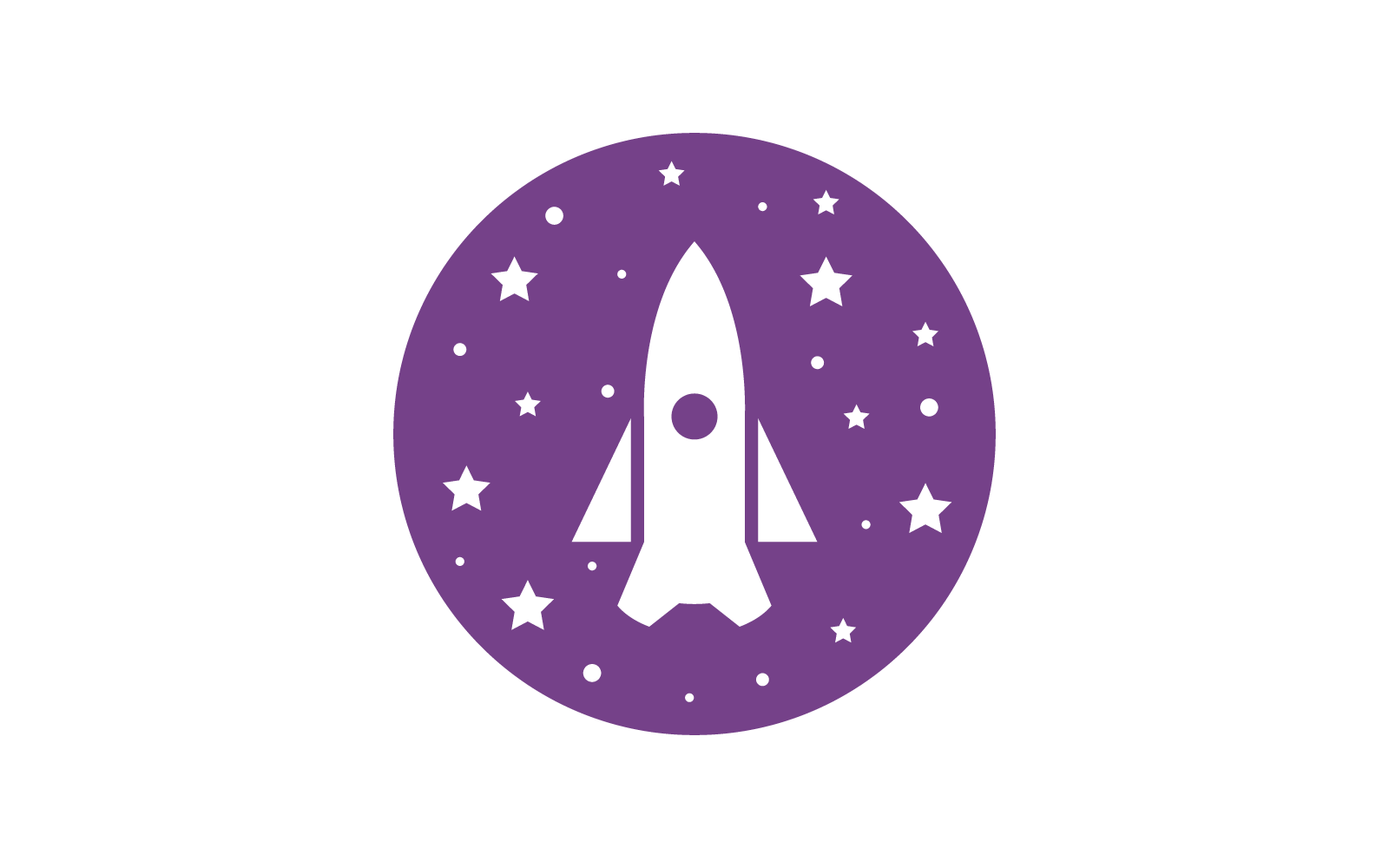 Design-Vorlage für das Rocket-Ilustrationslogo