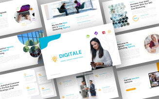 Digitale – Digital Agency PowerPoint Template