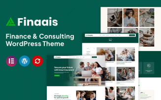 Finaais - Finance and Consulting Elementor WordPress Theme
