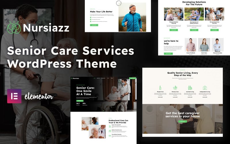 Nursiazz - Senior Care & Nursing Home WordPress Theme
