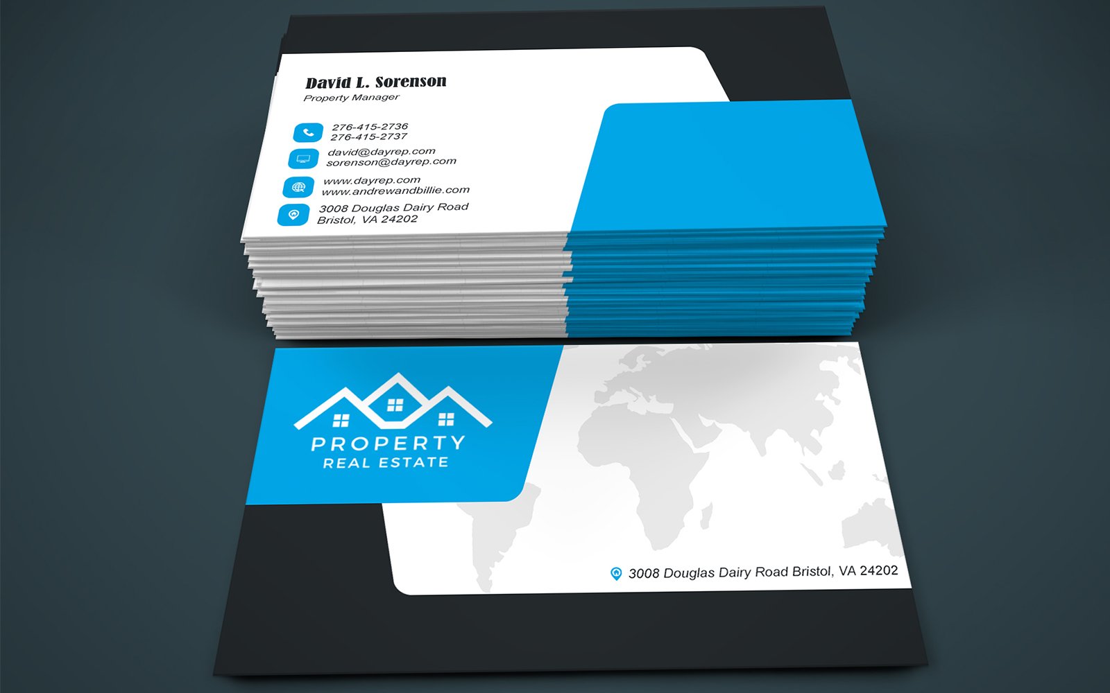 Template #397201 Business Card Webdesign Template - Logo template Preview