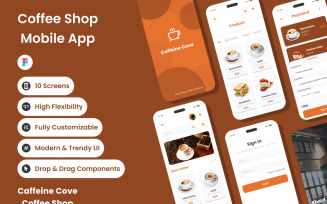 Caffeine Cove - Coffee Shop Mobile App