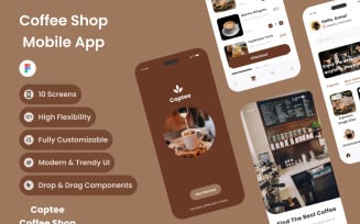 Coptee - Coffee Shop Mobile App