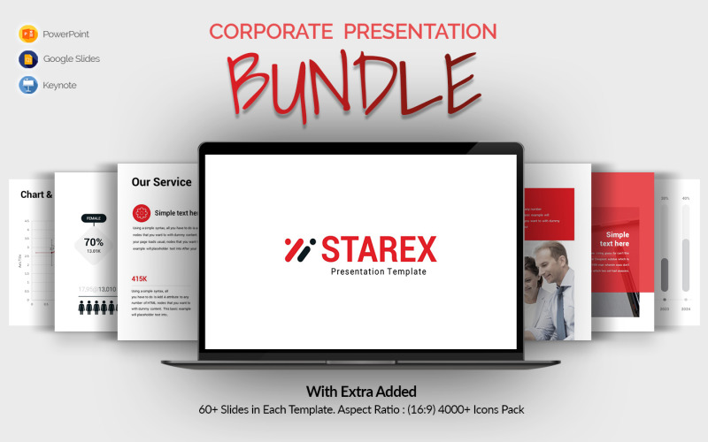 Corporate Presentation Template for Business PowerPoint Template