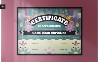 Creative Colorful Certificate