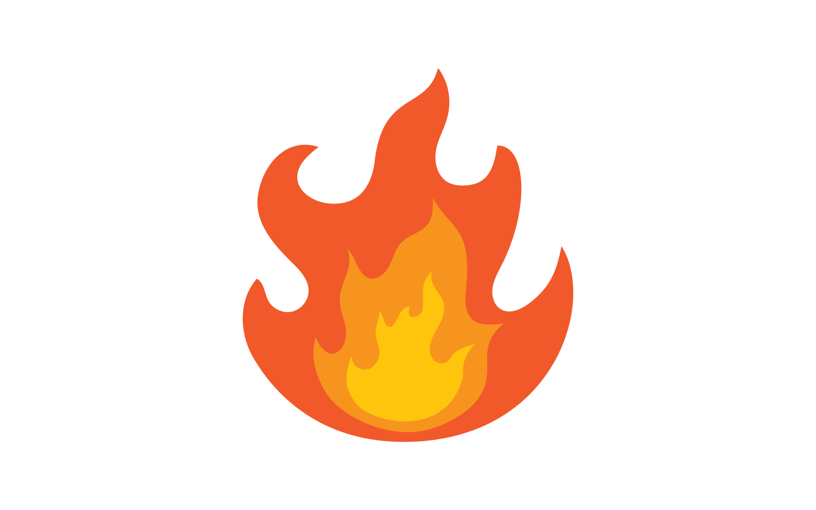 Fire flame Logo, Oil, gas and energy logo vector concept