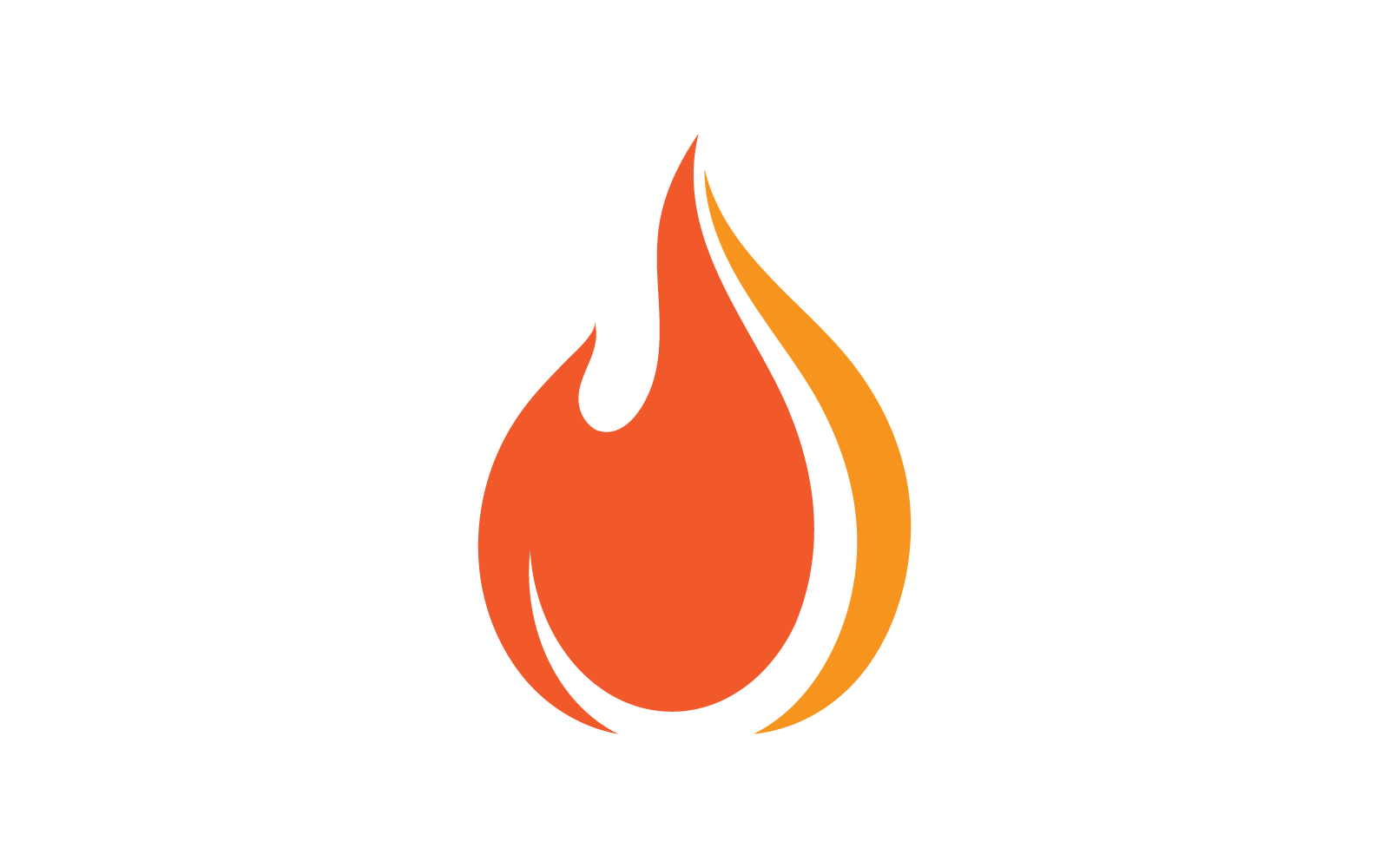 Fire flame Logo vector, Oil, gas and energy design