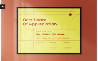 Minimal Geometric Certificate