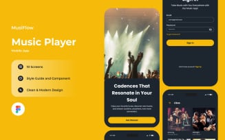 MusiFlow - Music Player Mobile App