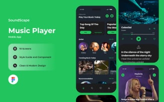 SoundScape - Music Player Mobile App
