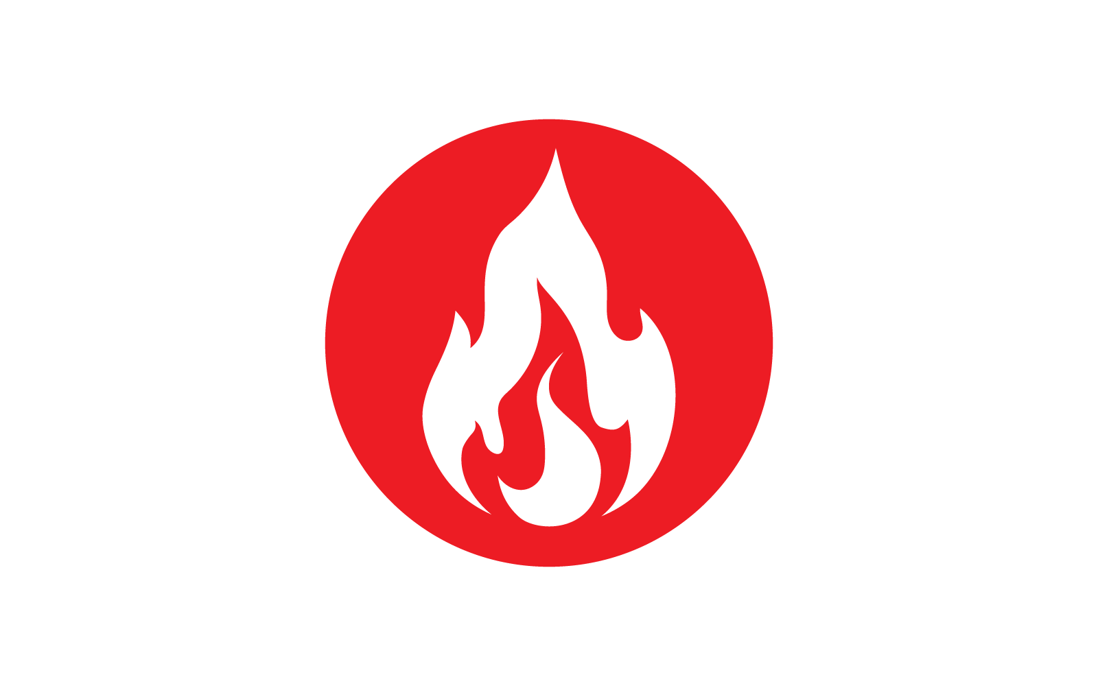 Wektor logo płomienia ognia, koncepcja logo projektu ropy, gazu i energii