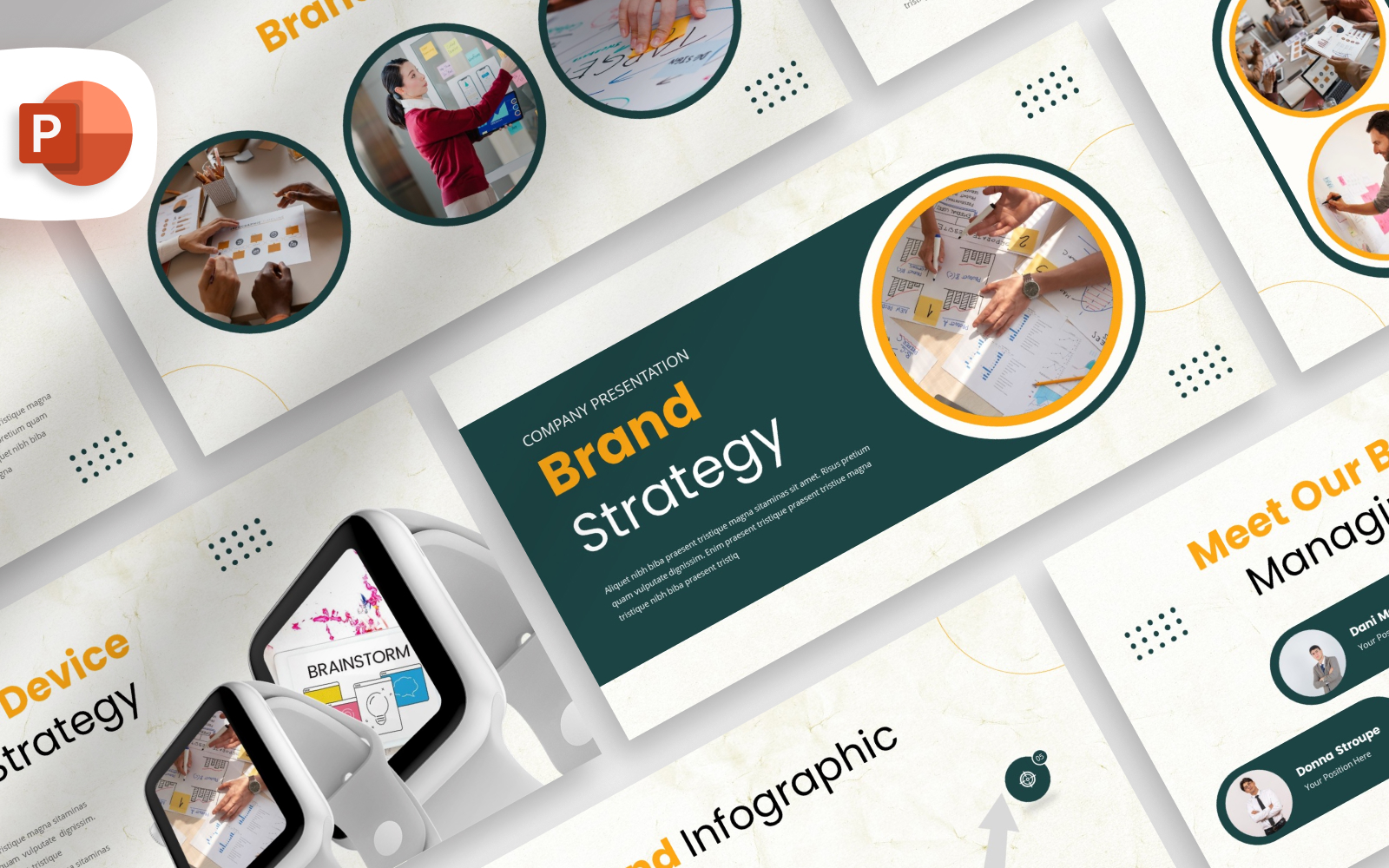 Kit Graphique #397307 Marque Strategie Web Design - Logo template Preview