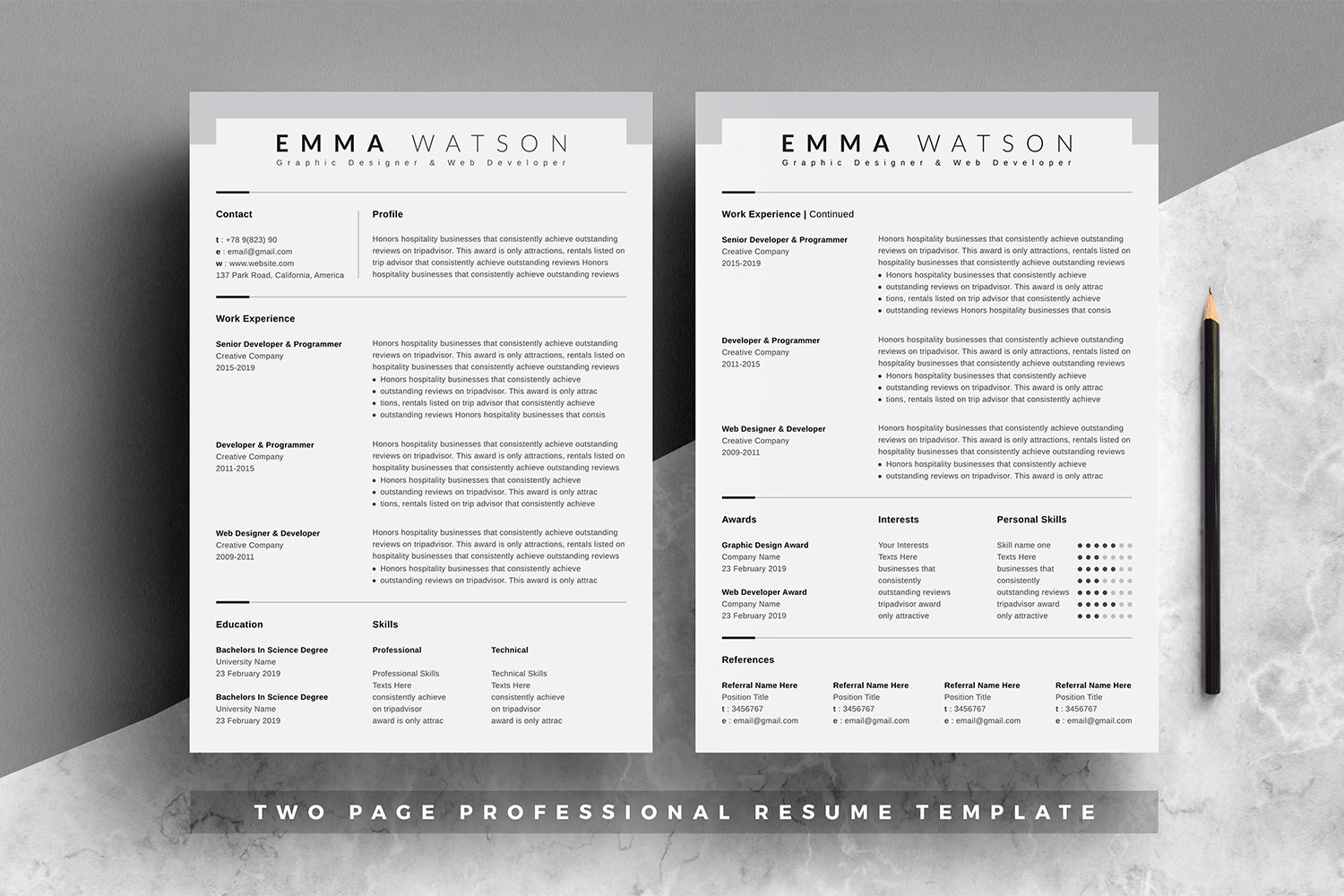 Template #397397 A4 Clean Webdesign Template - Logo template Preview
