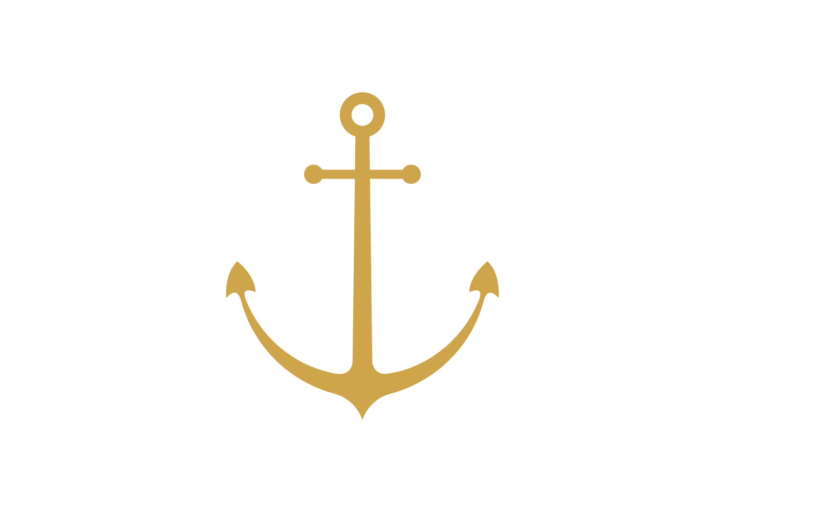 Anker logo sjabloonontwerp pictogram vector