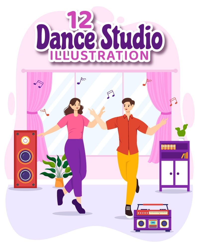 Kit Graphique #397440 Studio Danse Web Design - Logo template Preview