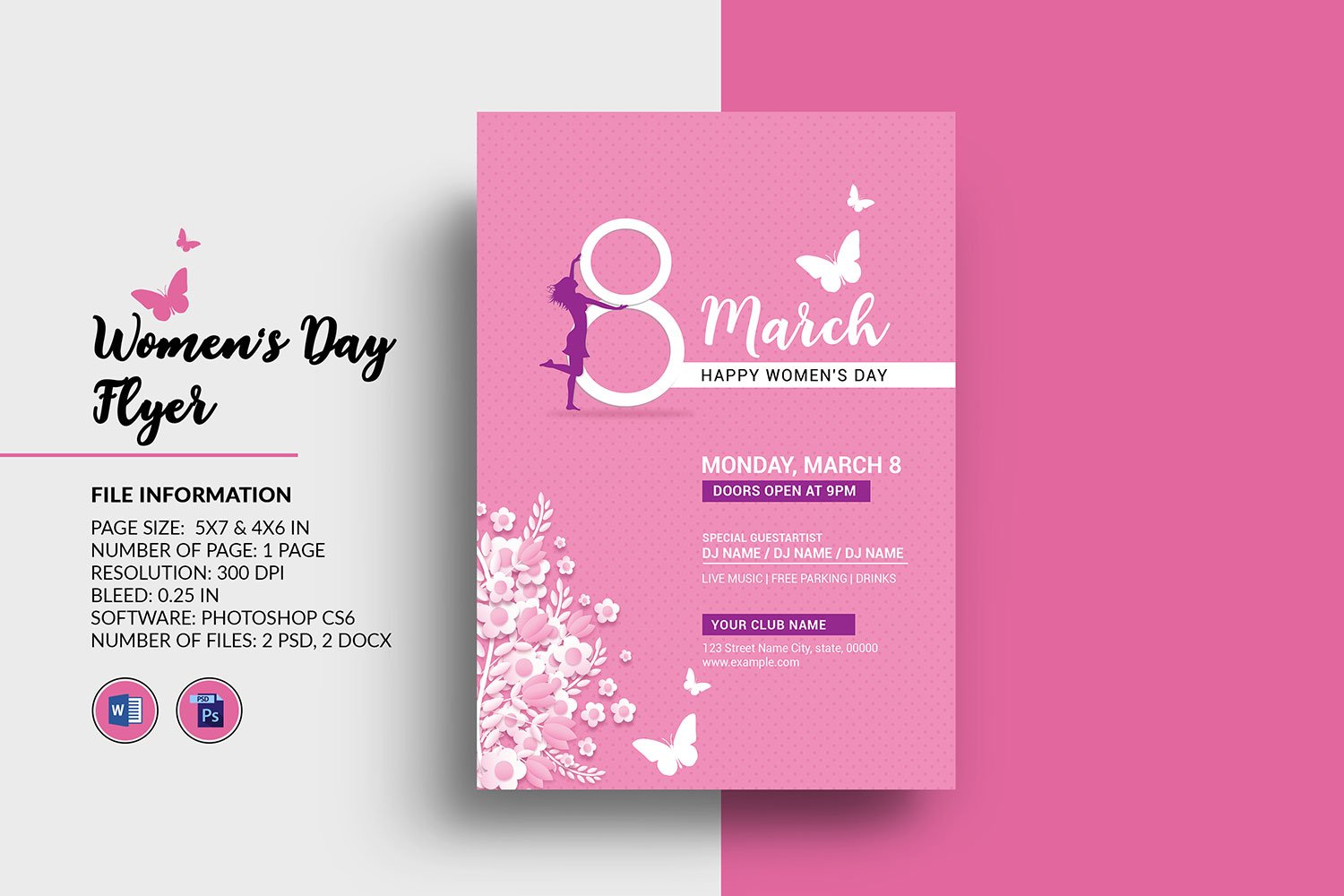 Kit Graphique #397461 Femmes Jour Divers Modles Web - Logo template Preview