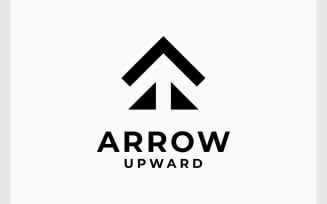 Arrow Up Upward Success Logo