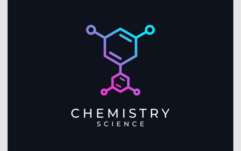 Chemistry Chemical Science Lab Logo Logo Template