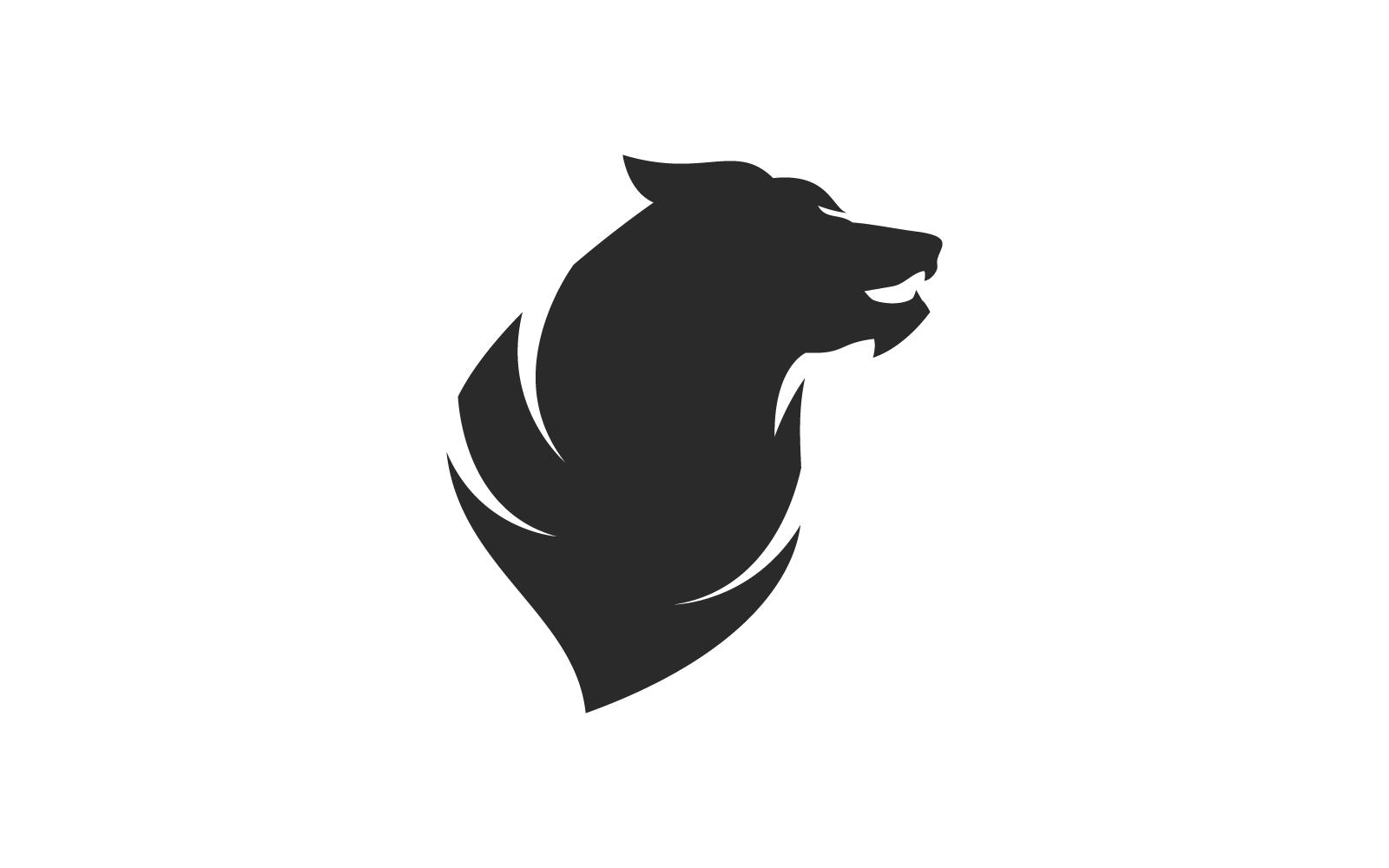 Designvorlage für das Löwenlogo
