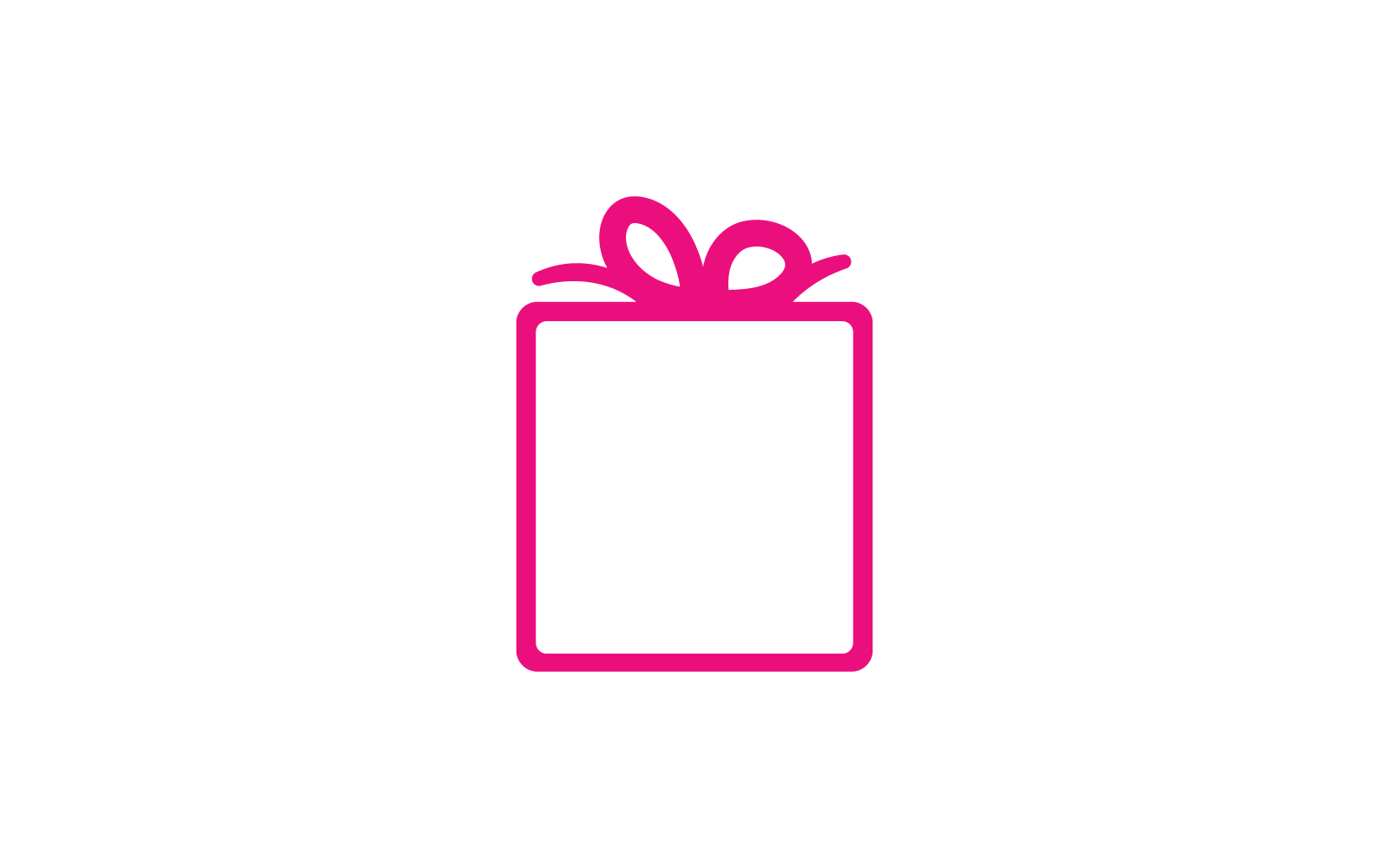 Gift Box, gift shop logo icon Vector design Logo Template