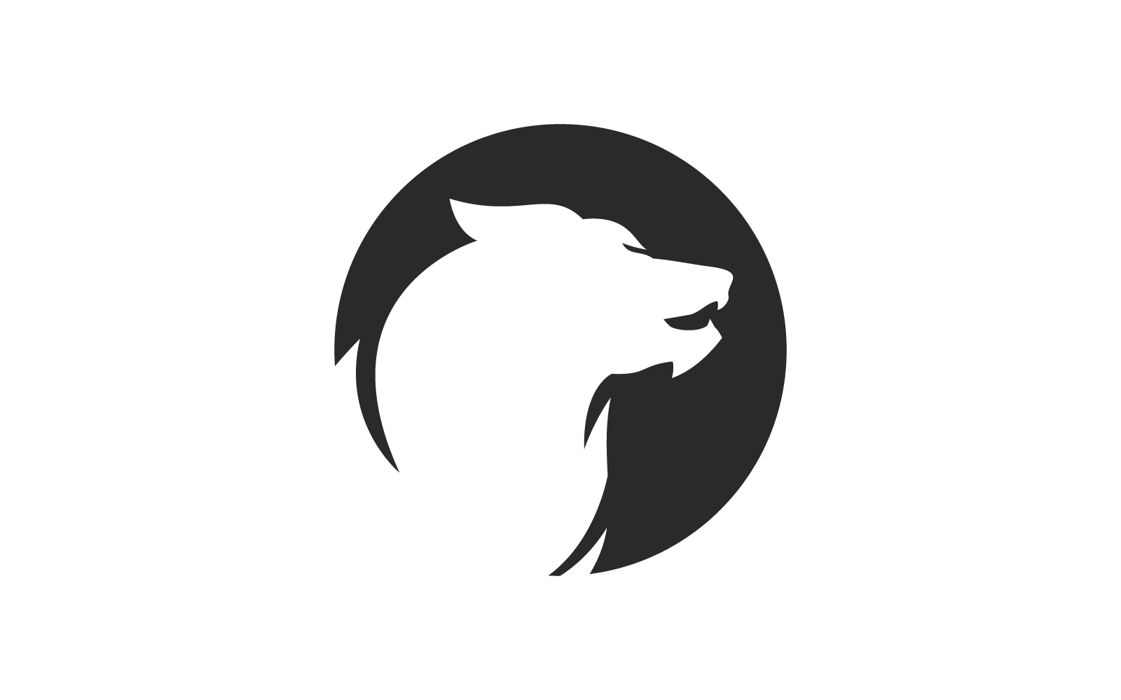 Leeuw illustratie logo vector pictogram ontwerpsjabloon