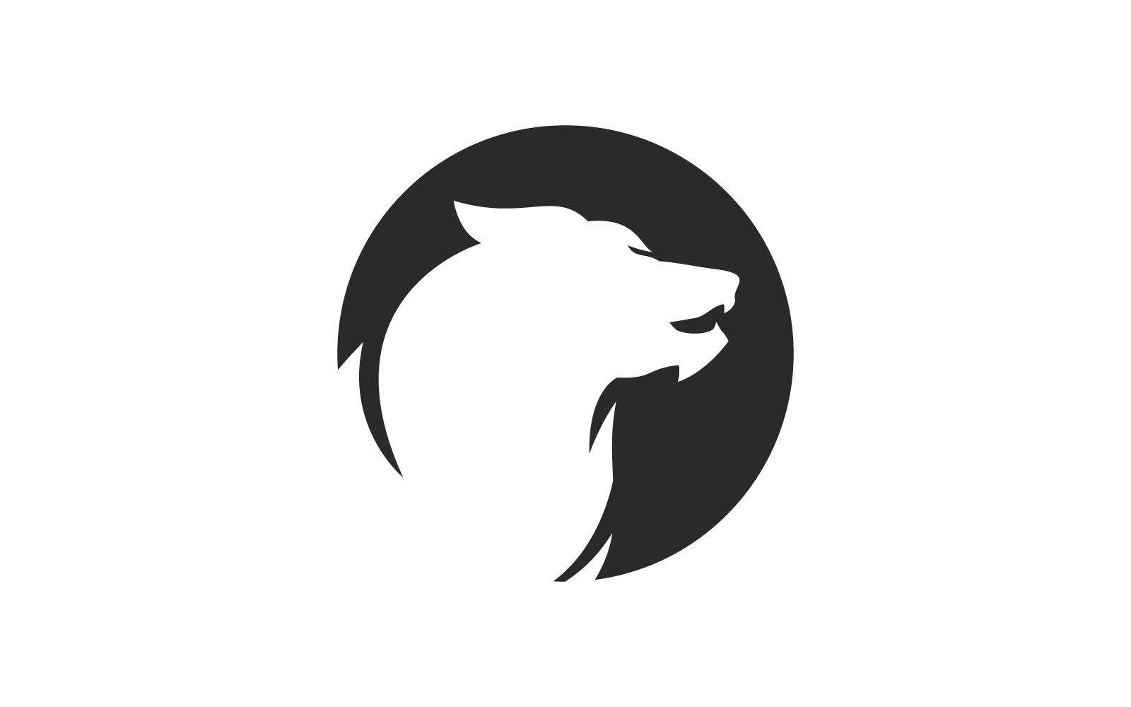 Lion illustration logo vector design icon template
