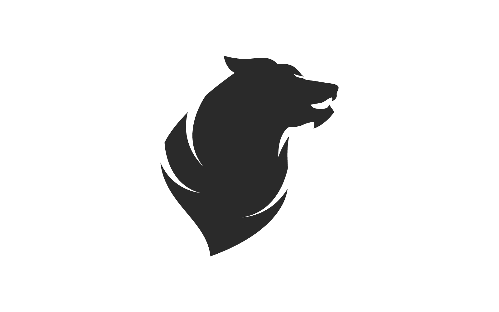 Lion logo illustration design template