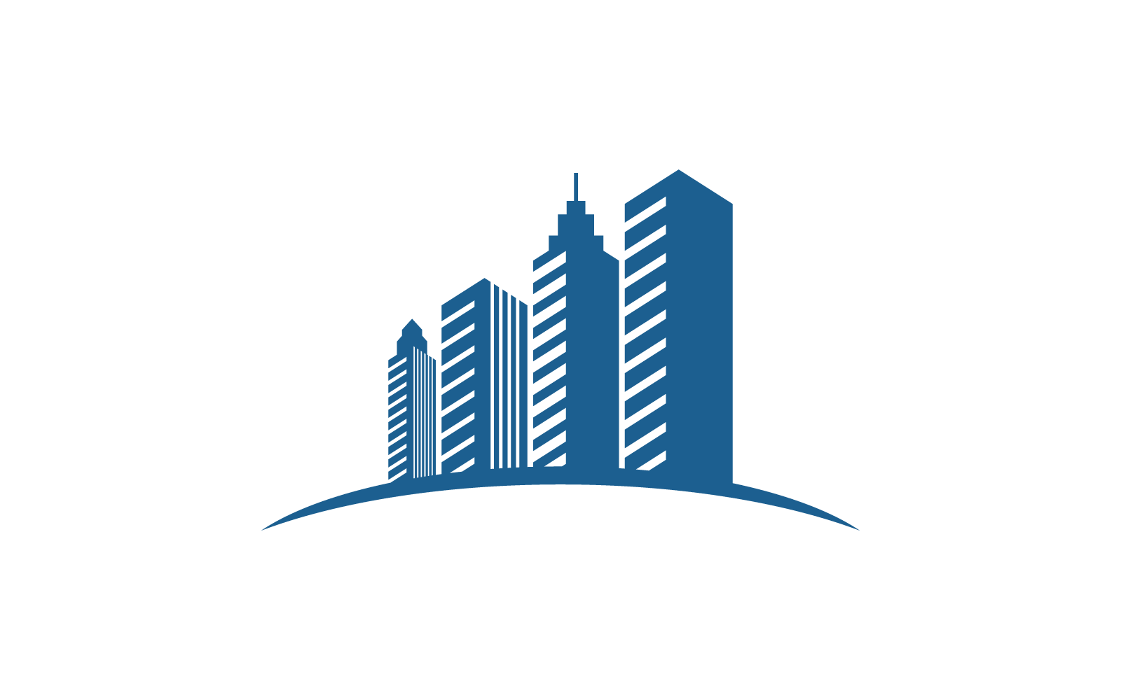 City skyline, city silhouette vector illustration icon Logo Template