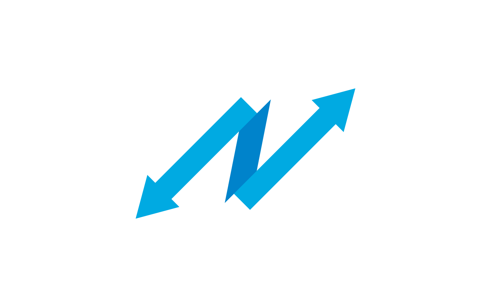Business finance arrow logo ilustration vector template